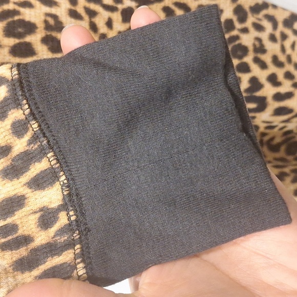 PINK Victoria’s Secret Cheetah Long Jane Long Sleeve Sleepwear Onesie Pajamas L - Picture 4 of 8